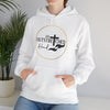 Sweatshirt logo anglais noir avec tête de lion UMT7